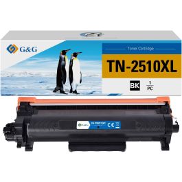 Toner compatible de première qualité TN2510XL Brother - noir