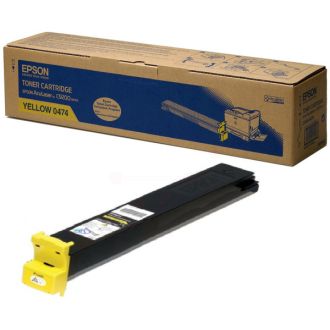 Toner d'origine C13S050474 / 0474 Epson - jaune