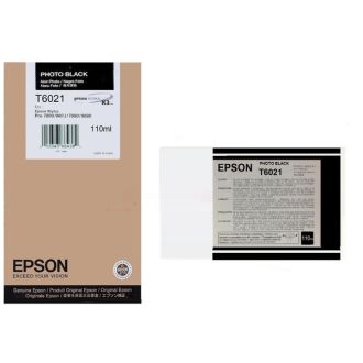 Cartouche d'origine C13T602100 / T6021 Epson - noire