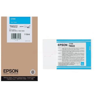 Cartouche d'origine C13T602200 / T6022 Epson - cyan