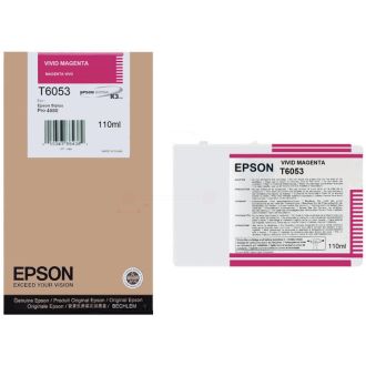 Cartouche d'origine C13T605300 / T6053 Epson - magenta